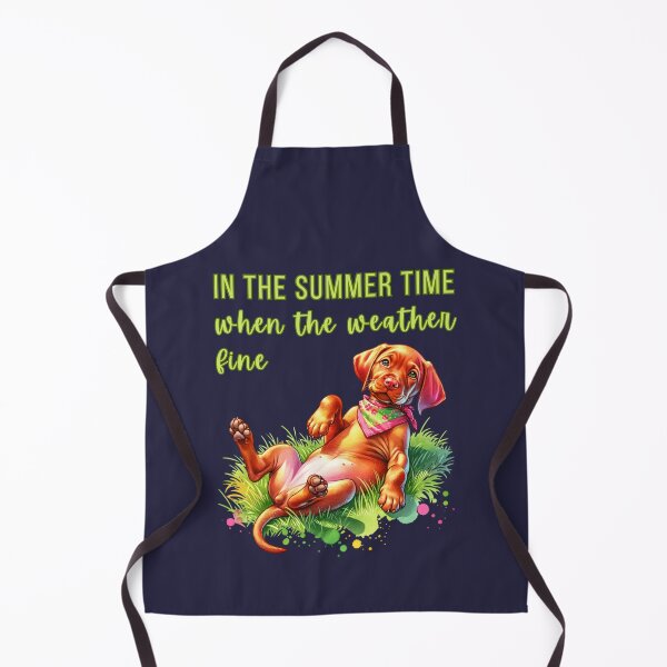 Item preview, Summer watercolour Vizsla designed and sold by BritishDelights.