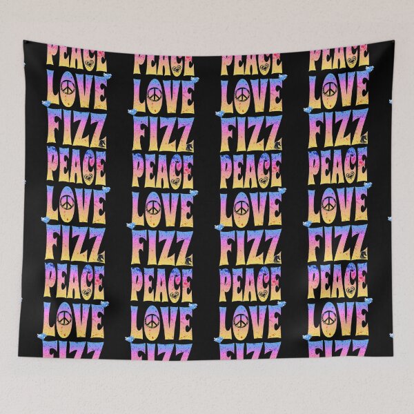 Artikelvorschau, Frieden Liebe Fizz entworfen und verkauft von questadesigns.