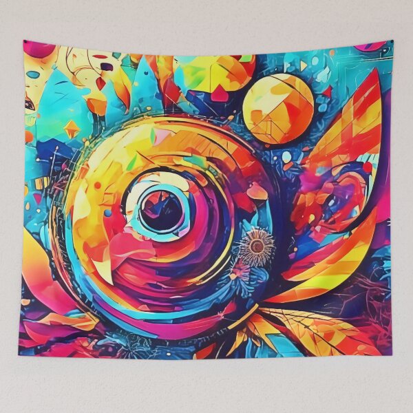 Item preview, Cosmic Floral Fusion designed and sold by Health And Fitness Posts e-Store.