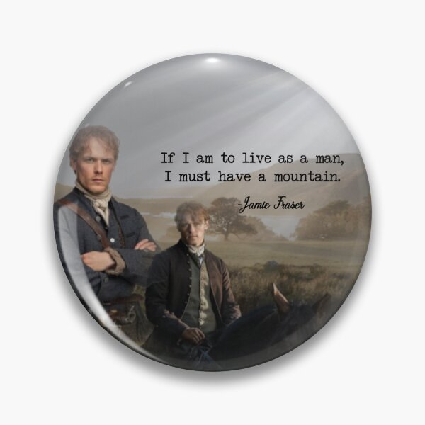 Item preview, Outlander Jamie Fraser quote designed and sold by Sassenach616.