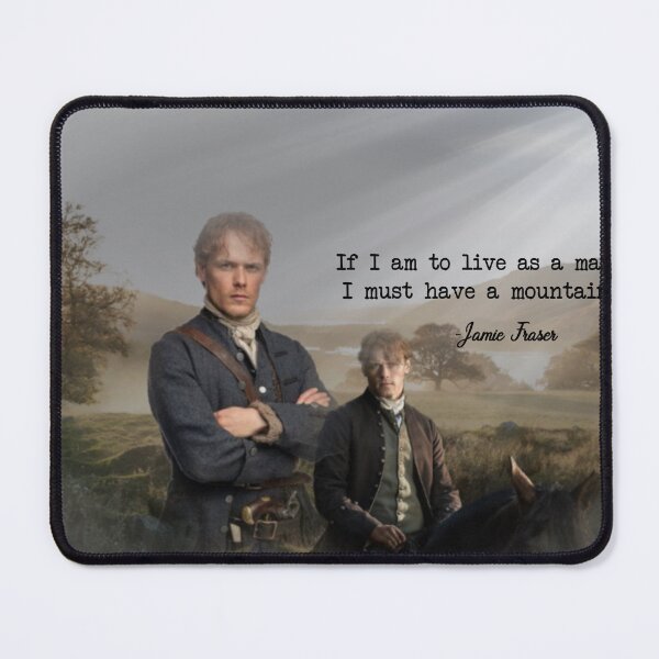 Item preview, Outlander Jamie Fraser quote designed and sold by Sassenach616.