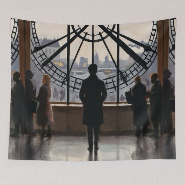 Item preview, Parisian Clock Tower View - Musée d'Orsay .By Carraann  designed and sold by CARRAANN.