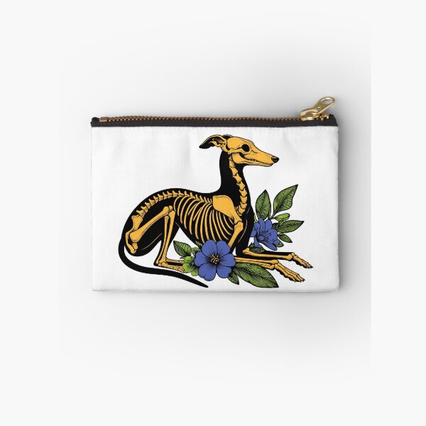 Item preview, Floral Greyhound Skeleton designed and sold by AlmazPng.