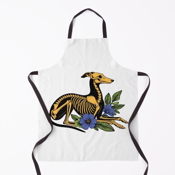 Item preview, Floral Greyhound Skeleton designed and sold by AlmazPng.