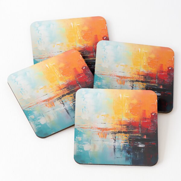 Item preview, Abstract Oil Paint MBG-1 designed and sold by Made-by-Gus.