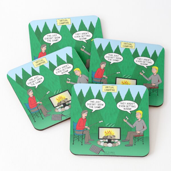 Item preview, Virtual Campfire! designed and sold by Out to Lunch Cartoons and More.