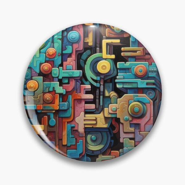 Item preview, Abstract Ancient Mechanical Ruins designed and sold by InsanseCreation.