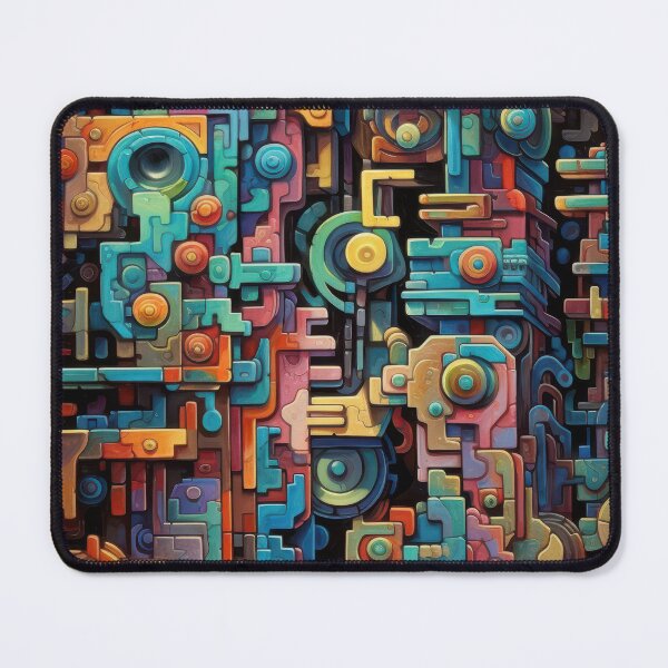 Item preview, Abstract Ancient Mechanical Ruins designed and sold by InsanseCreation.