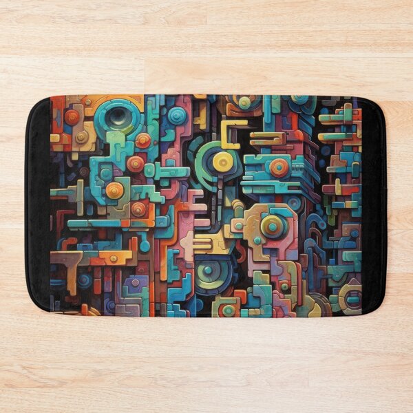 Item preview, Abstract Ancient Mechanical Ruins designed and sold by InsanseCreation.