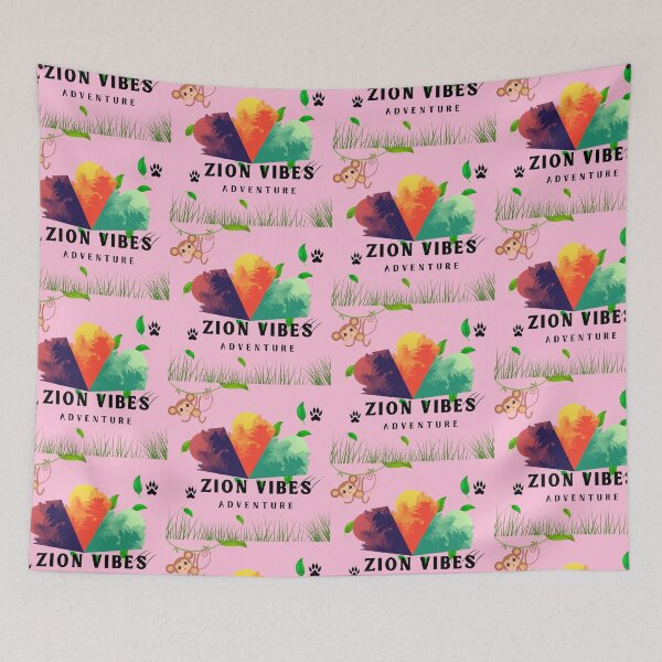 Item preview, Zion small poster Zion vibes sticker of Zion National Park designed and sold by AlphaXStores.
