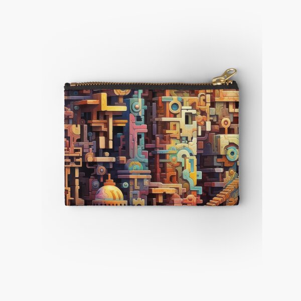 Item preview, Abstract Ancient Mechanical Ruins designed and sold by InsanseCreation.