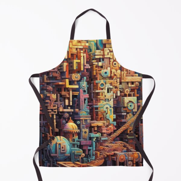 Item preview, Abstract Ancient Mechanical Ruins designed and sold by InsanseCreation.