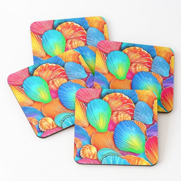 Item preview, Olivia's Rainbow Shell Treasure designed and sold by Health And Fitness Posts e-Store.