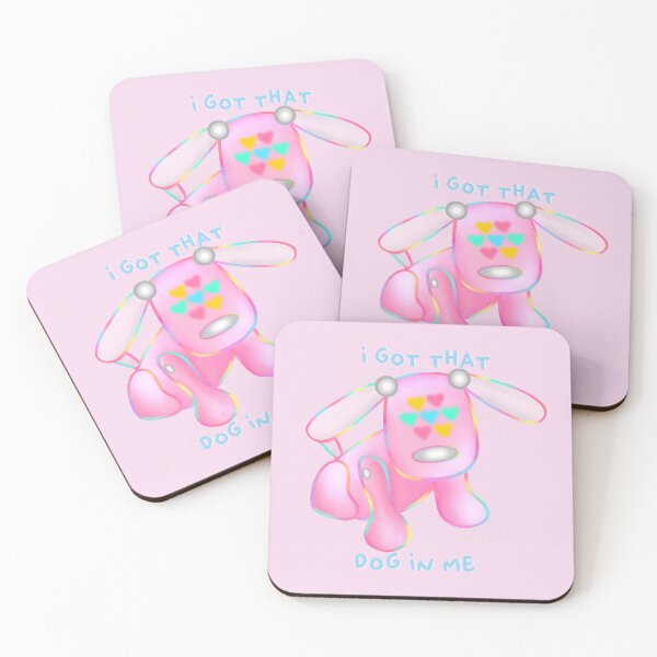 Item preview, i got that dog in me | pink idog y2k cute designed and sold by happyarden.