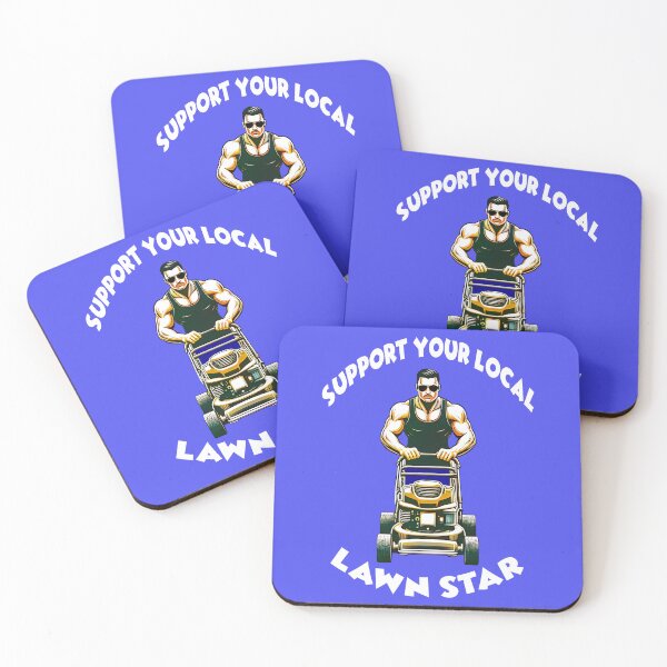 Item preview, Support Your Local Lawn Star 3 designed and sold by DigitalandPhoto.
