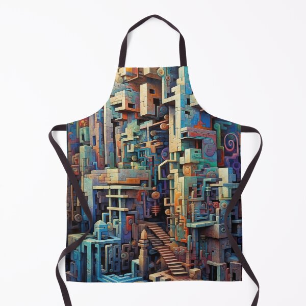 Item preview, Abstract Ancient Mechanical Ruins designed and sold by InsanseCreation.