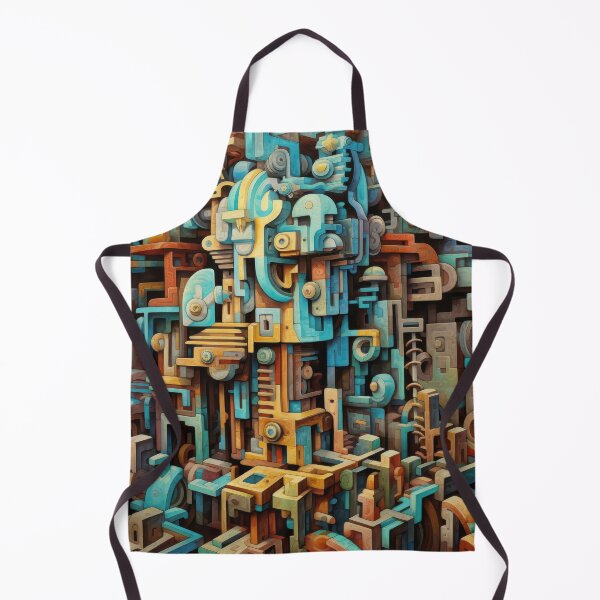 Item preview, Abstract Ancient Mechanical Ruins designed and sold by InsanseCreation.