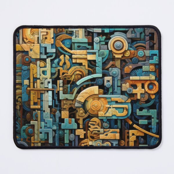 Item preview, Abstract Ancient Mechanical Ruins designed and sold by InsanseCreation.