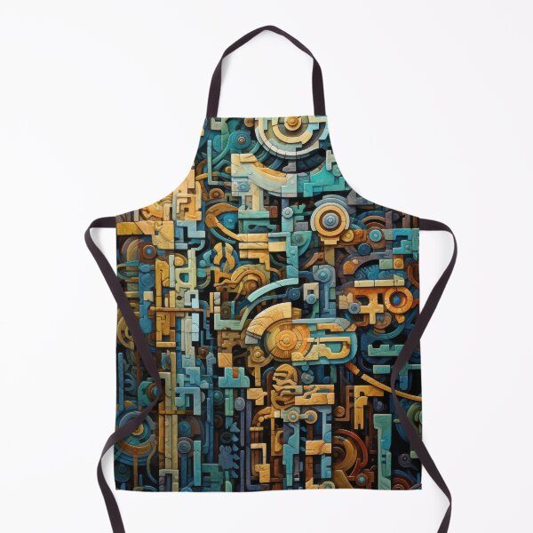 Item preview, Abstract Ancient Mechanical Ruins designed and sold by InsanseCreation.
