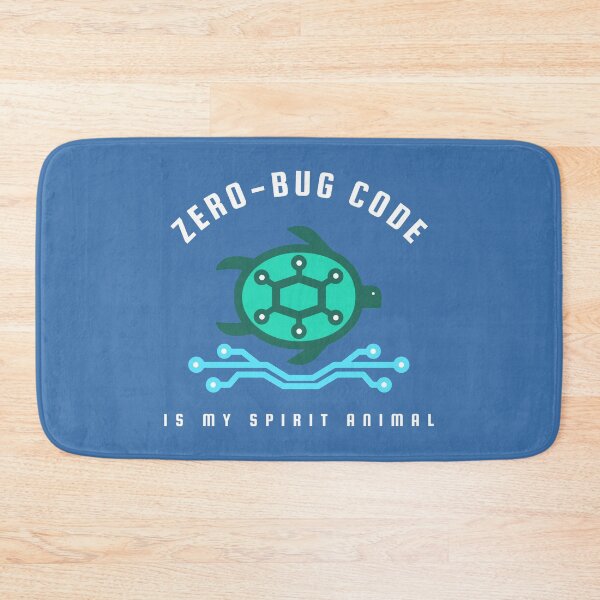Item preview, Zero-Bug Code is My Spirit Animal - QA Engineer designed and sold by Circle-Cats.