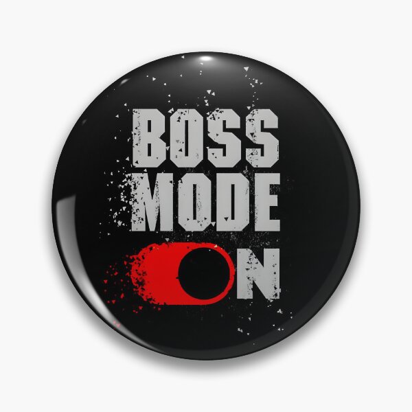 Item preview, Boss mode ON designed and sold by TrendTonicCo.