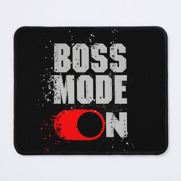 Item preview, Boss mode ON designed and sold by TrendTonicCo.