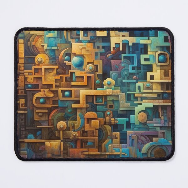 Item preview, Abstract Ancient Mechanical Ruins designed and sold by InsanseCreation.