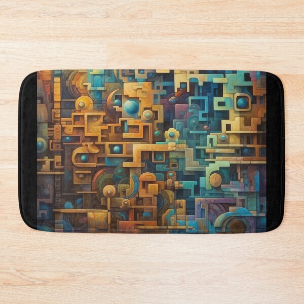 Item preview, Abstract Ancient Mechanical Ruins designed and sold by InsanseCreation.