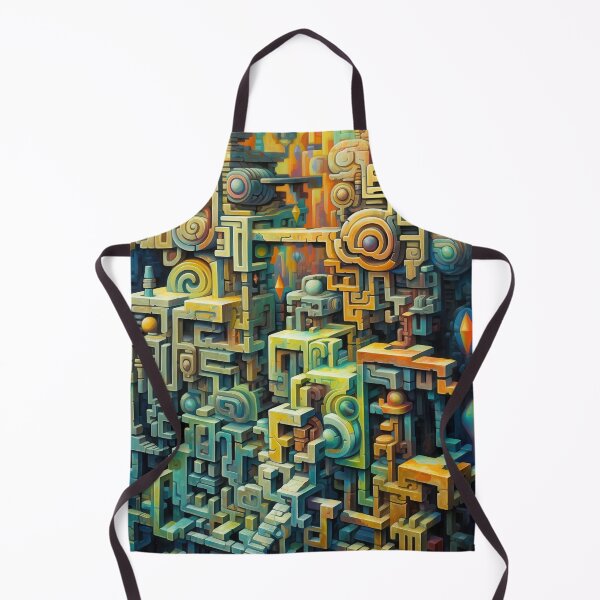 Item preview, Abstract Ancient Mechanical Ruins designed and sold by InsanseCreation.