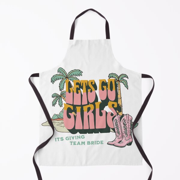 Item preview, Bachelorette Lets go Girls retro cowgirls & palm trees designed and sold by Nicfearn86.