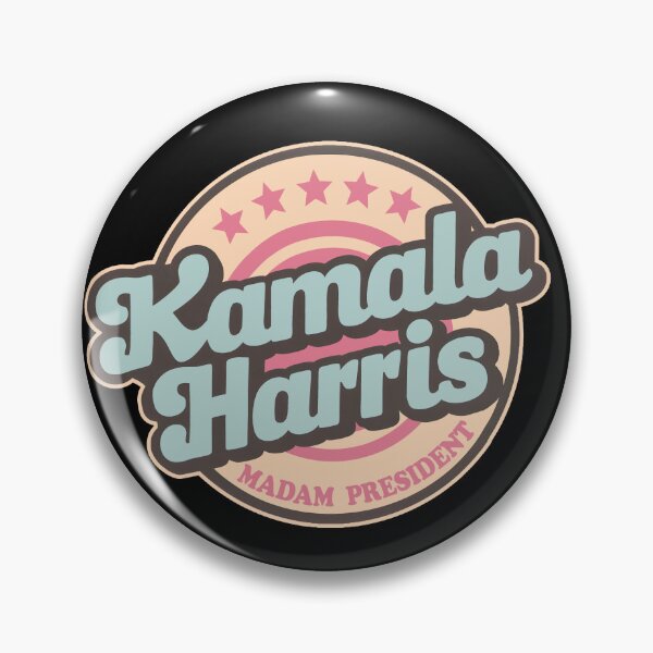 Item preview, Manifestación de Kamala Harris en la Convención Nacional Demócrata 2024 con estilo retro designed and sold by trendyzcom.