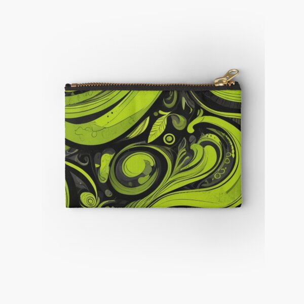 Item preview, Lime Green Abstract Swirl Pattern designed and sold by Rell1970.