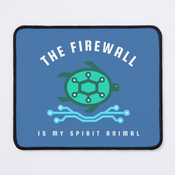 Item preview, The Firewall is My Spirit Animal - Cybersecurity designed and sold by Circle-Cats.