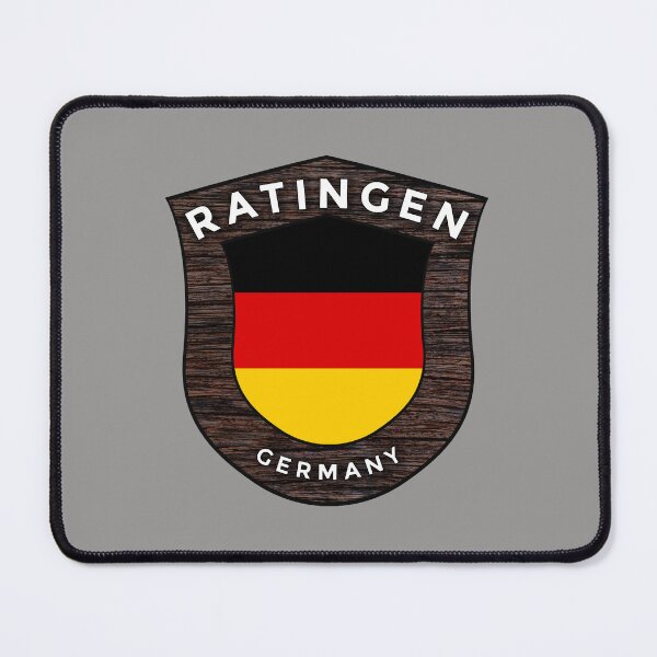 Item preview, Ratingen Germany Emblem Flag designed and sold by World Designs.