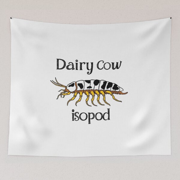 Item preview,   Rustic Elegance: Dairy Cow Isopod Designs for Your Decor designed and sold by RabiaDesigns.