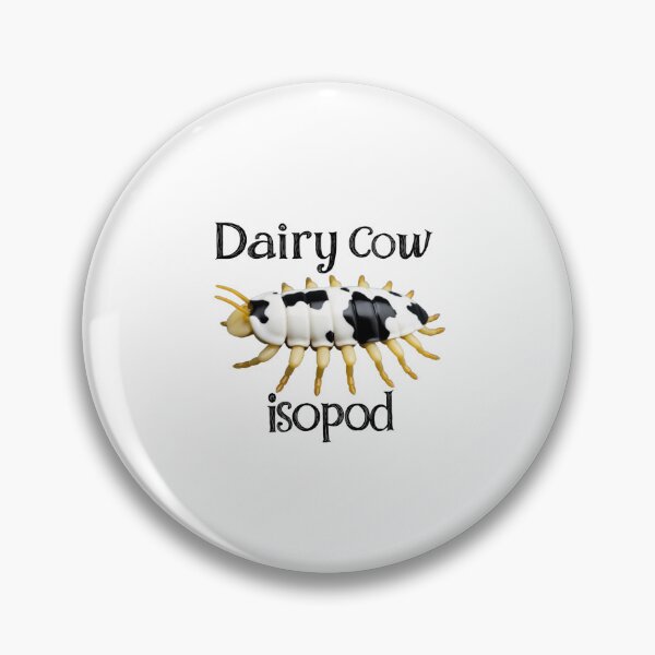 Item preview, Countryside Charm: Exclusive Dairy Cow Isopod Art designed and sold by RabiaDesigns.