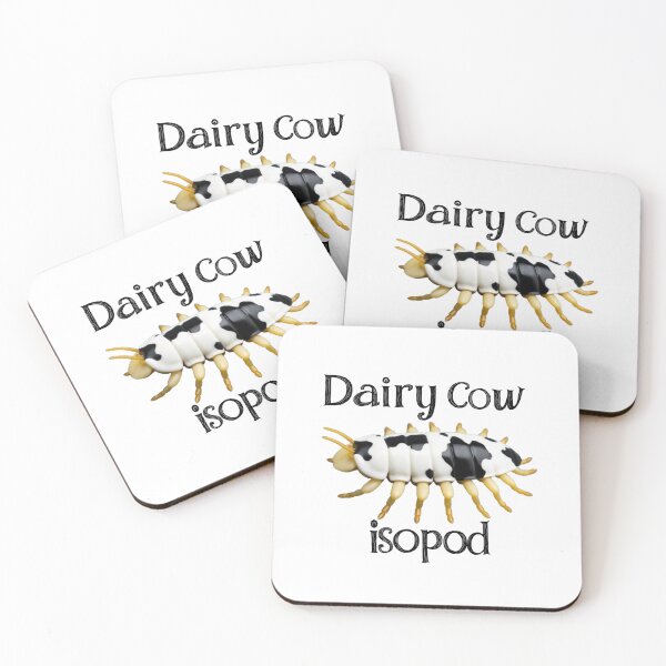 Item preview, Countryside Charm: Exclusive Dairy Cow Isopod Art designed and sold by RabiaDesigns.