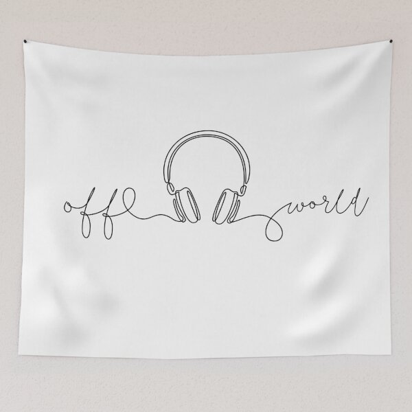 Item preview, Off World Headphones Art Line designed and sold by kapsell.