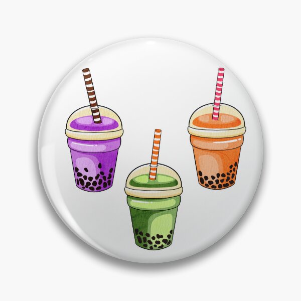 Item preview, Bubble tea in a cup with a straw, Asian tea  designed and sold by Nastasiakhmnk.