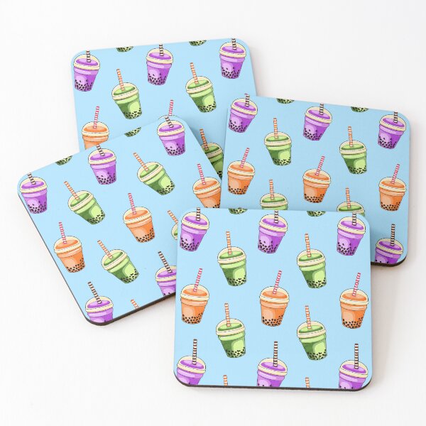 Item preview, Bubble tea in a cup with a straw, Asian tea  designed and sold by Nastasiakhmnk.