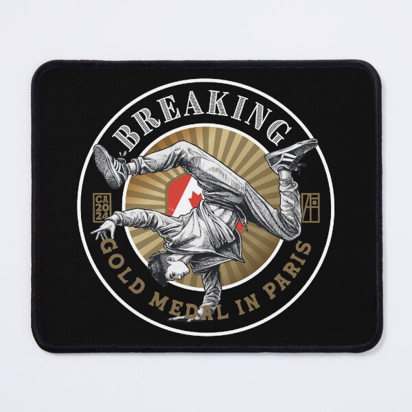 Item preview, 2024 - CANADA - BREAKING - GOLD MEDAL - PARIS - 1 designed and sold by ArtProjectShop.