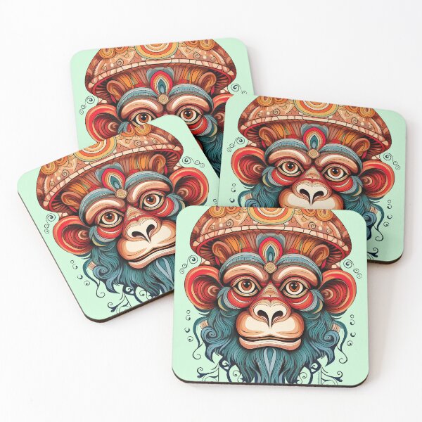Item preview, Mushroom | Monkey God Collection | Smooth Green designed and sold by monkeybusiness.pt.