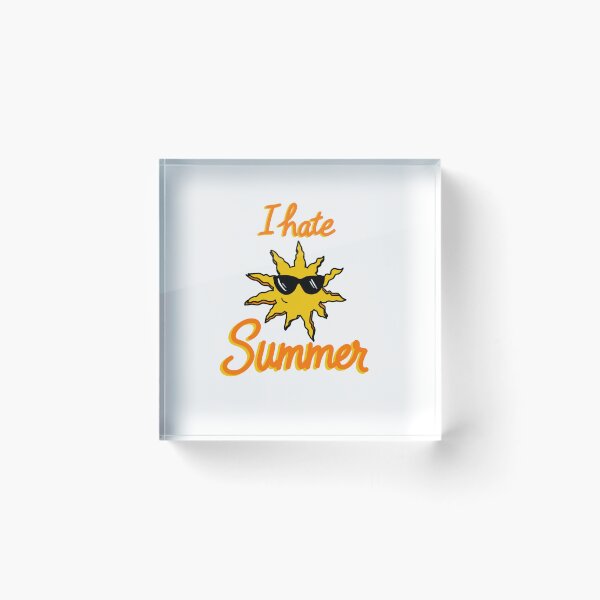 Item preview, I hate summer designed and sold by ArndtDesign.