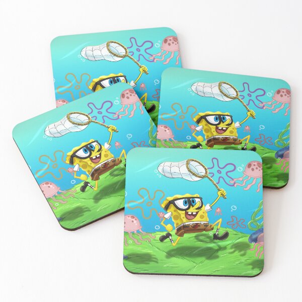 Item preview, SpongeBob Jellyfish Field designed and sold by Cat Lecu.