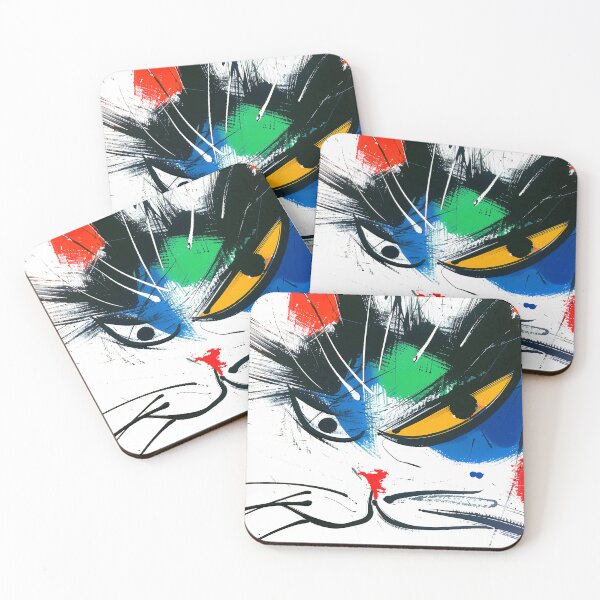 Item preview, Sly Cat – Dynamic Expression Abstract Art designed and sold by Shmoylov-Art.