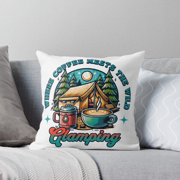 Item preview, Camping and coffee - glamping is my nature designed and sold by Sara-Design2.