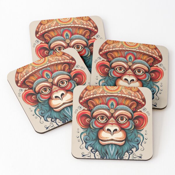 Item preview, Mushroom | Monkey God Collection | Smooth Beige designed and sold by monkeybusiness.pt.