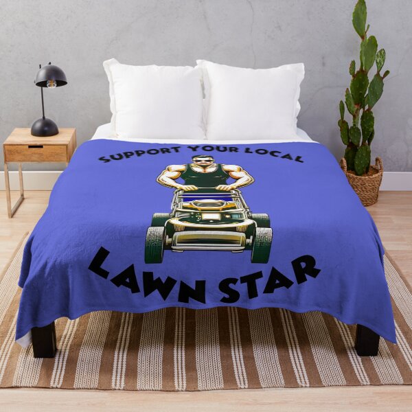 Item preview, Support Your Local Lawn Star 4 designed and sold by DigitalandPhoto.