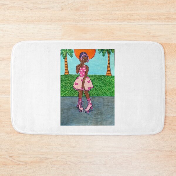 Item preview, Sunwashed Skater Girl designed and sold by gatadelafuente.