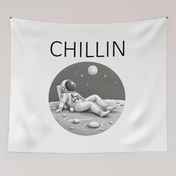 Item preview, Chillin' on the Moon designed and sold by LiveDesigner.
